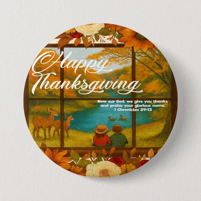 Thanksgiving Button (Vorderseite)