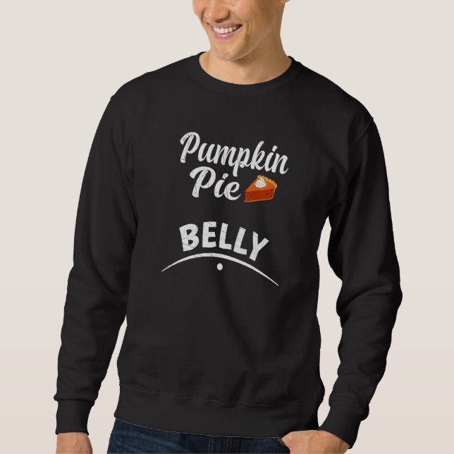Thanksgiving Christmas Dinner  Family Pumpkin Pie  Sweatshirt (Vorderseite)