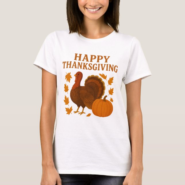 thanksgiving day  T-Shirt (Vorderseite)