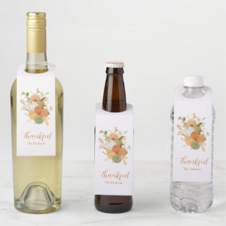 Thanksgiving Flaschenanhänger