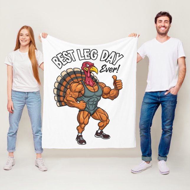 Thanksgiving Fleece Blanket (Beispiel)