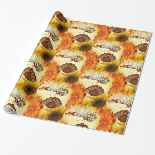Thanksgiving-Geschenkpapier Geschenkpapier