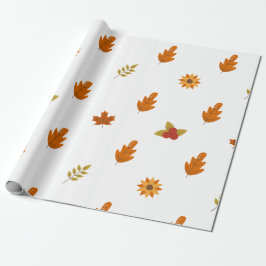 Thanksgiving Gift Wrap | Celebrate in Style | fall Geschenkpapier