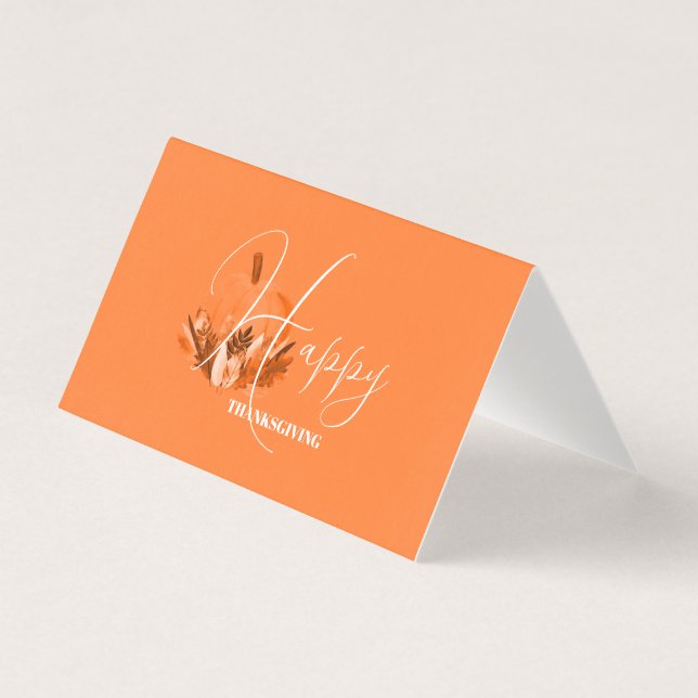 Thanksgiving in Orange  (Vorderseite)