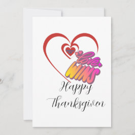 Thanksgiving-Karte Feiertagskarte
