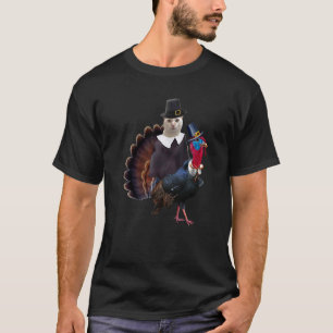 Thanksgiving-Katzen-Pilger-Kostüm Thanksgiving-Tru T-Shirt