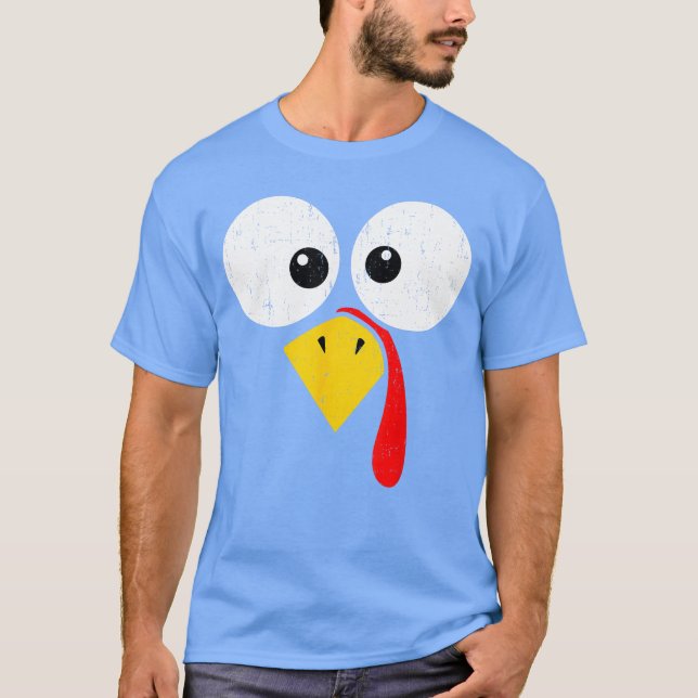 Thanksgiving Matching Family s Funnyurkey Costume  T-Shirt (Vorderseite)