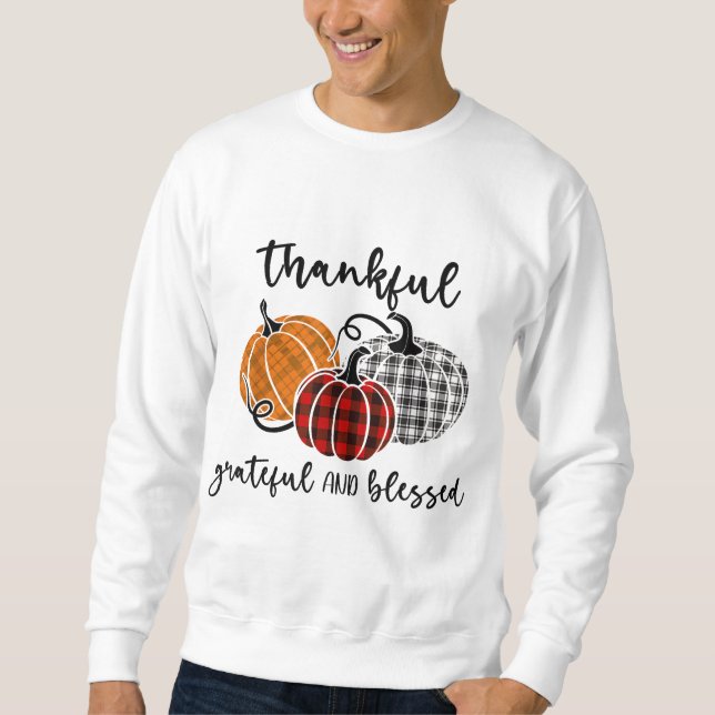 Thanksgiving Men W Sweatshirt (Vorderseite)