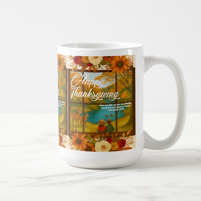 Thanksgiving Mug Kaffeetasse (Rechts)