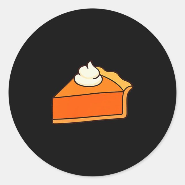 Thanksgiving Pumpkin E Shirt Men Women Family Pump Runder Aufkleber (Vorderseite)