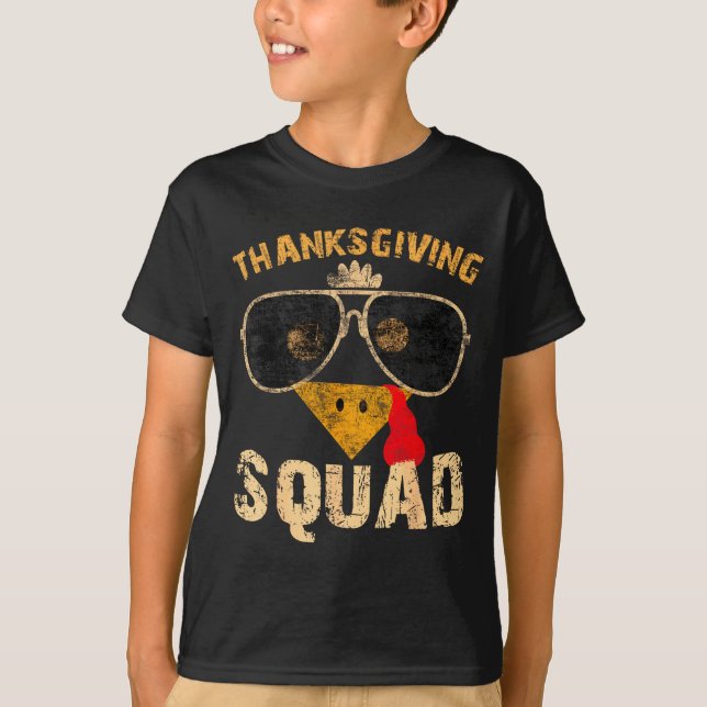 Thanksgiving Squad Turkey Day Fall Matching Women  T-Shirt (Vorderseite)