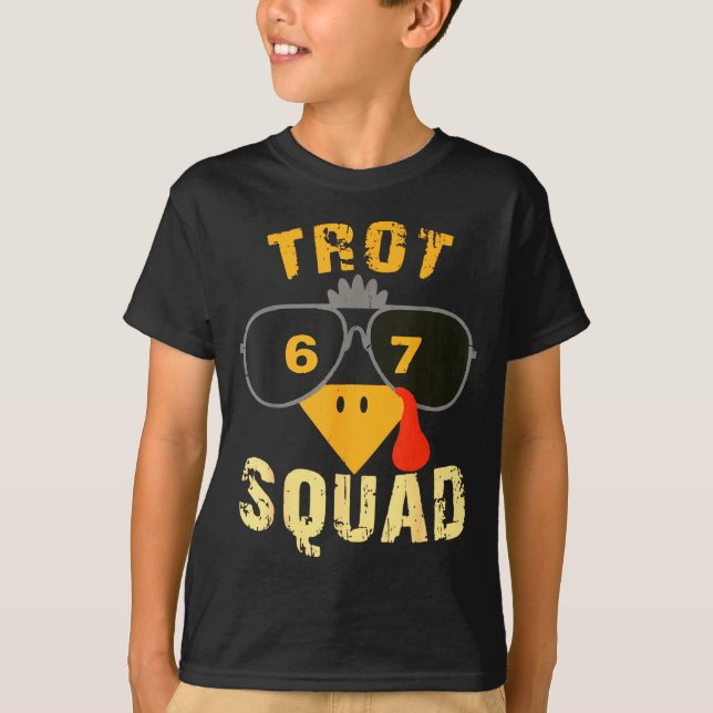 Thanksgiving Turkey Trot Squad 2025 Trot Race Wome T-Shirt (Vorderseite)