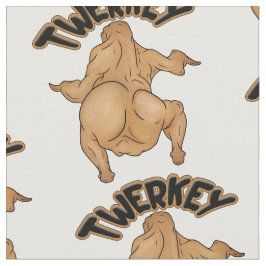 Thanksgiving Twerkey Fabric Stoff