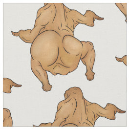 Thanksgiving Twerkey Fabric Stoff