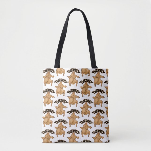 Thanksgiving Twerkey Tote Bag (Vorderseite)