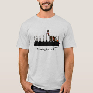 Thanksgivukkah die Türkei und Menorah T - Shirt