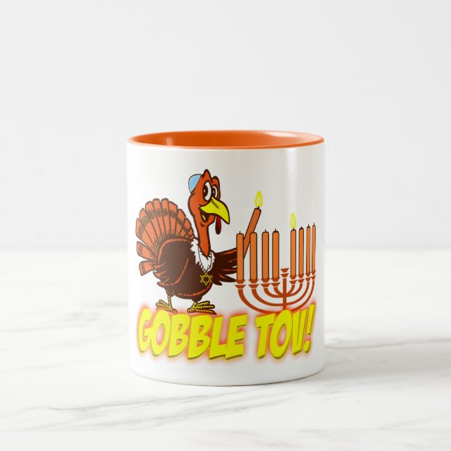 Thanksgivukkah die Türkei verschlingen Tov Tasse (Mittel)