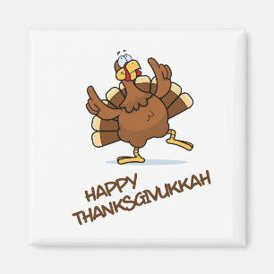 Thanksgivukkah Kühlschrankmagnet Magnet