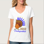 Thanksgivukkah Menurkey T - Shirt 2013<br><div class="desc">Feiern Sie Thanksgivukkah 2013 mit diesem klassischen menurkey T - Shirt! Aufmachung eines lustigen Cartoontruthahns mit einem menorah für einen Schwanz. Ein Chanukka-Erntedank tritt nicht für andere 77.000 Jahre auf! Ergreifen Sie so dieses große Andenken-Shirt für diese Sobald-in-ein-Lebenszeitfeier. *Makes ein großes Geschenk für Chanukka UND Erntedank 2013 * wählen Sie...</div>