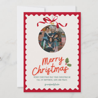 Thanku card feiertagskarte