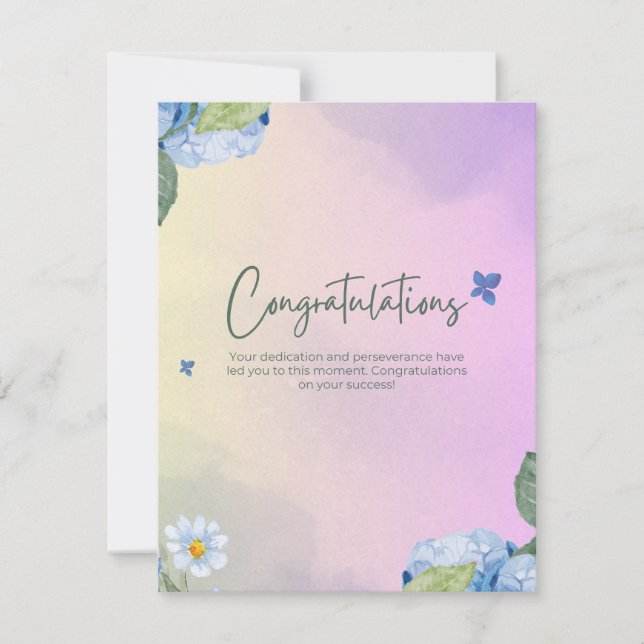 Thankyou-Karten Dankeskarte (Vorderseite)