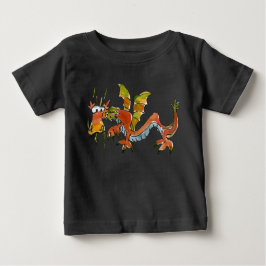 Thar Be Dragons Baby T-shirt