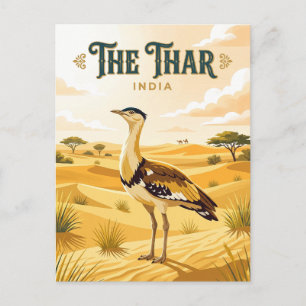 Thar-Wüste Indien Postkarte