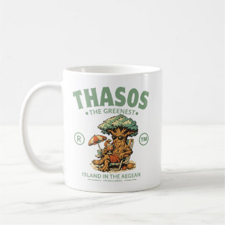 Thasos (Griechenland) : die grünste Insel Kaffeetasse