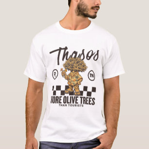 Thasos Olivenbäume (Griechenland) T-Shirt