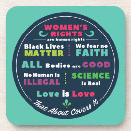 "That About Covers It" Progressive Coaster Set Getränkeuntersetzer