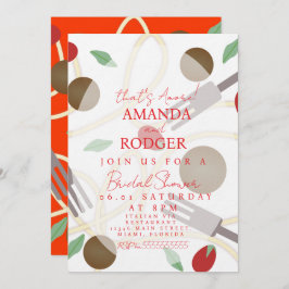 That’s Amore Italian Pasta Wedding Einladung