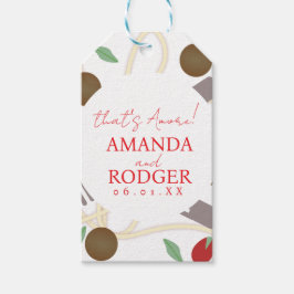 That’s Amore Italian Pasta Wedding Geschenkanhänger