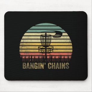 That Says Ngin' Chains - Disc Golf Retro Sonnenunt Mousepad