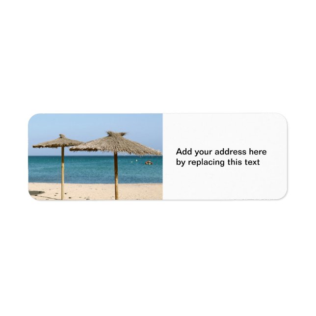 Thatch Beach Umbrellas (Vorne)