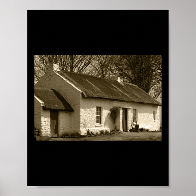 Thatched Hütte Omagh Tint Poster (Vorne)