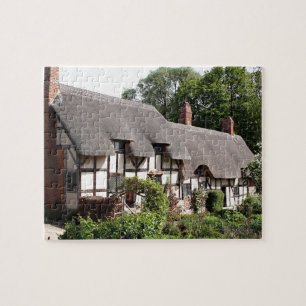 Thatched Hütte, Stratford, England, Vereinigtes K Puzzle