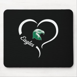 Thatcher Eagles Logo Halbherz Slogan Hs Mousepad