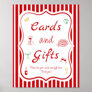 That's Amore Brautparty Karten & Geschenke Poster