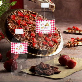 That's Amore Bridal Shower Wasserflaschenetikett