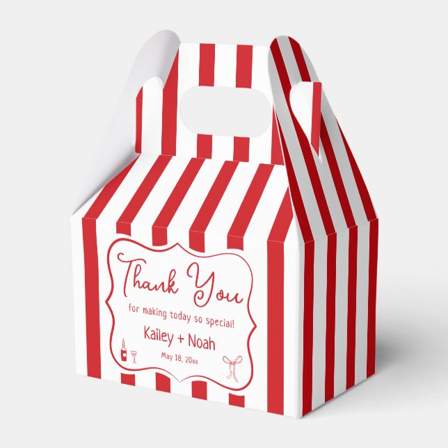 Thats Amore Engagement Party Geschenkschachtel (Vorderseite)