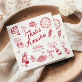 That's Amore Junggesellinnen-Abschied Serviette