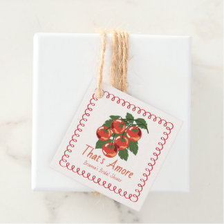 That's Amore Rote Tomaten Italienische Hochzeitsdu Geschenkanhänger