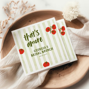 That's Amore Tomaten-Brautjungfernparty Serviette