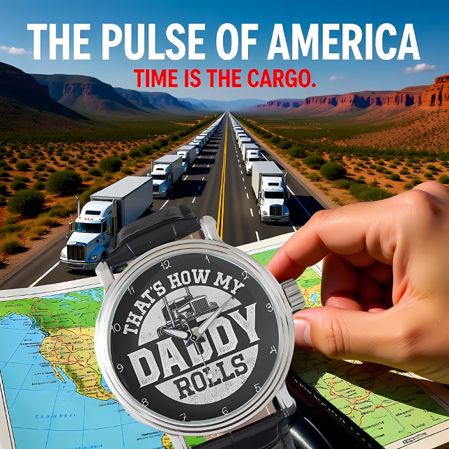 That's How My Daddy Rolls Armbanduhr (Von Creator hochgeladen)