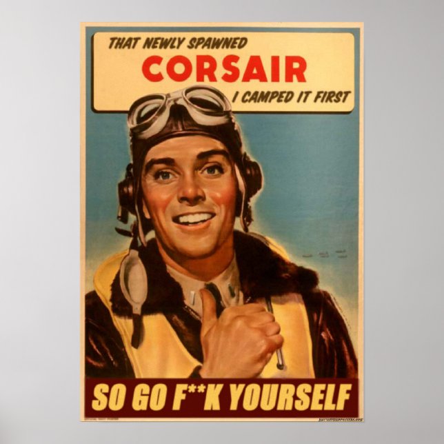 Thats my corsair! poster (Vorne)