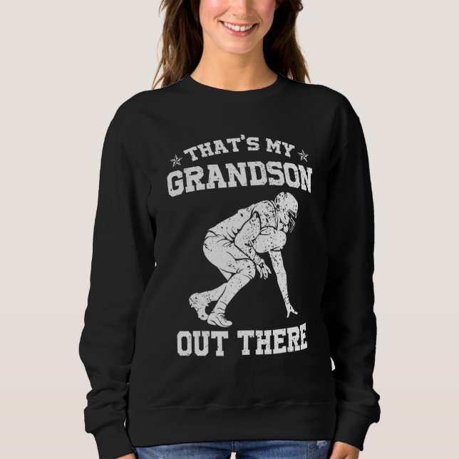 That's My Daughter Out There Football For Sister B Sweatshirt (Vorderseite)