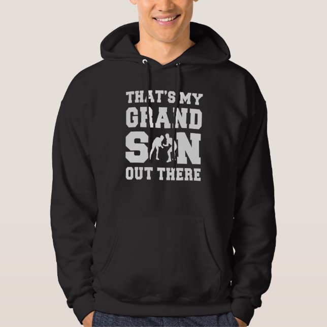 that's my grandson out there football hoodie (Vorderseite)