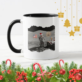 That's One Small Step for Santa Apollo 17 Tasse