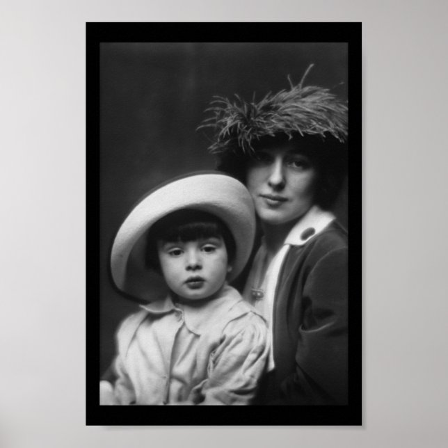 Thaw, Evelyn Nesbitt und Son von Arnold Genthe,191 Poster (Vorne)