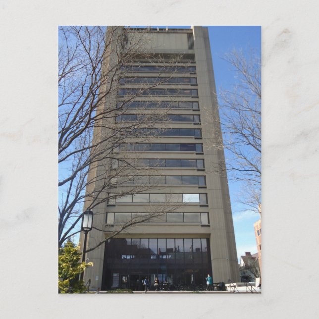 Thayer Straße, Ostseite, Providence, RI Postkarte (Vorderseite)